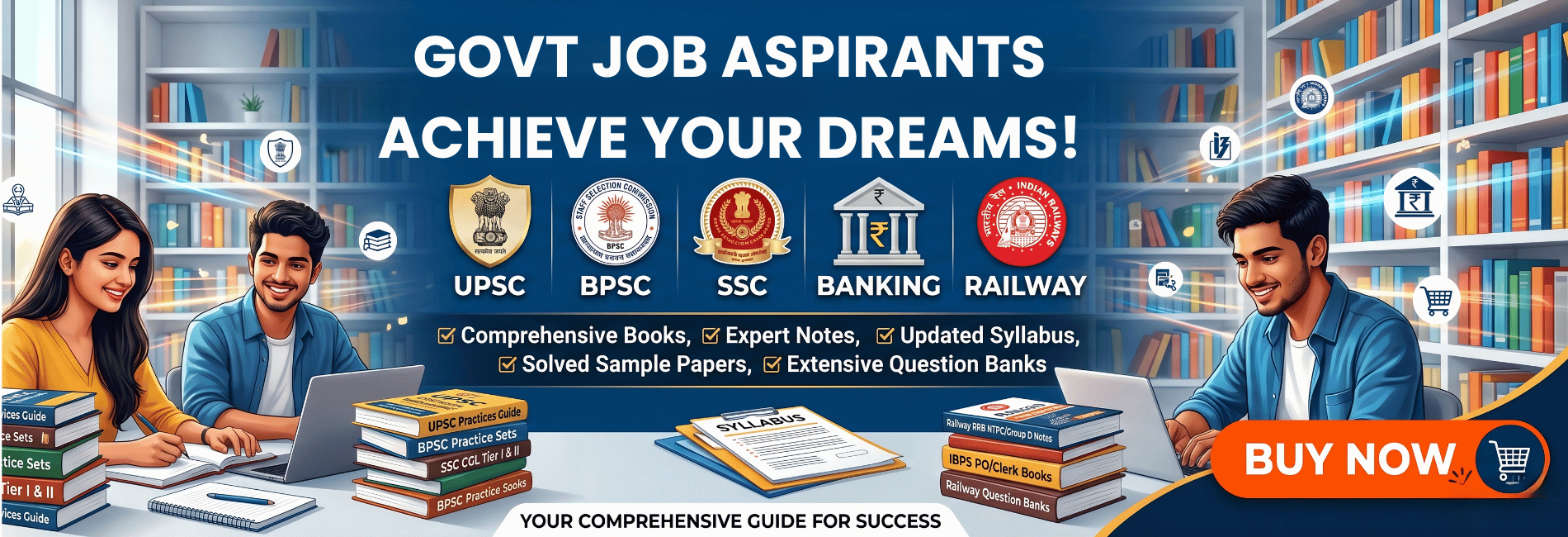 GOVT JOB ASPIRANTS ACHIEVE YOUR DREAM