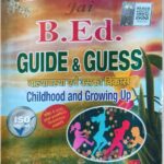 Jai B. Ed Guess And Guide 1st Year Cource 1