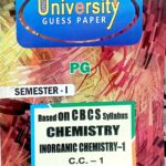PG 1st Semester Chemistry paper 1