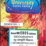 PG 1st Semester geography CC 1