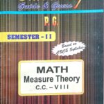 PG 2nd Semester Math CC 8