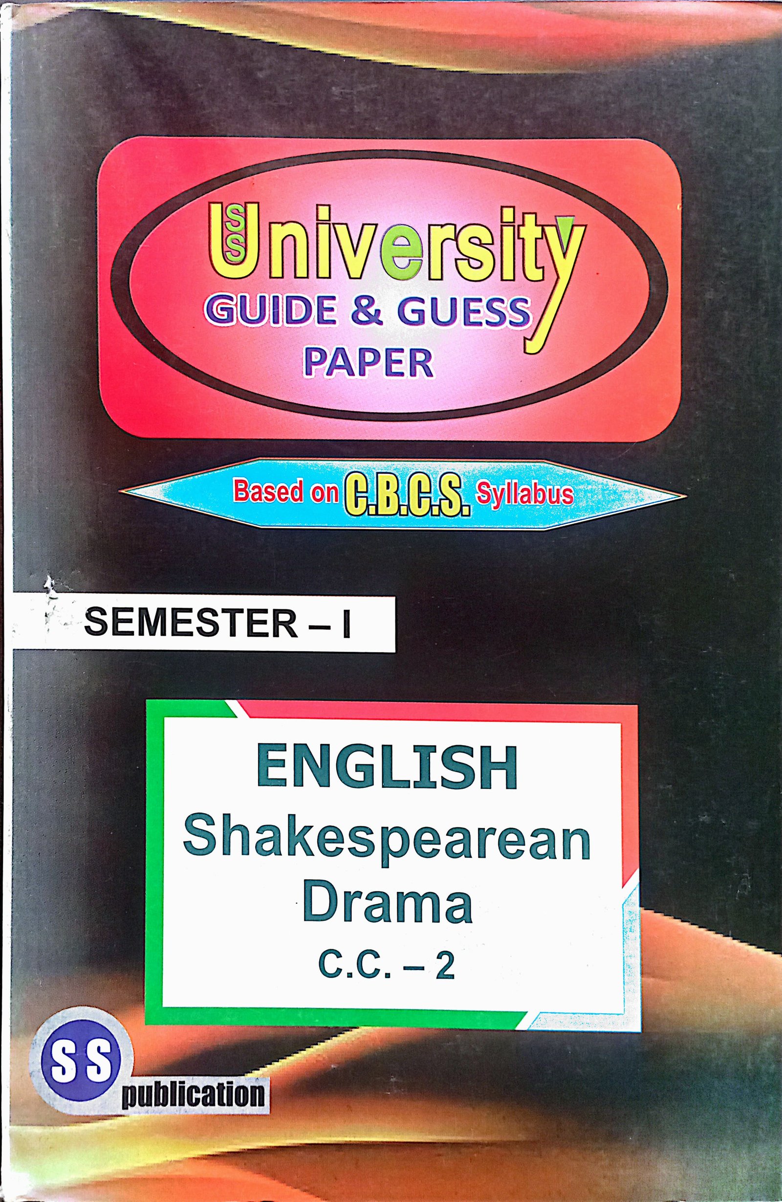 1f4ab7287fd5cedb2c67e349a60800e2.jpg PG 1st Semester english cc2 - Image 1