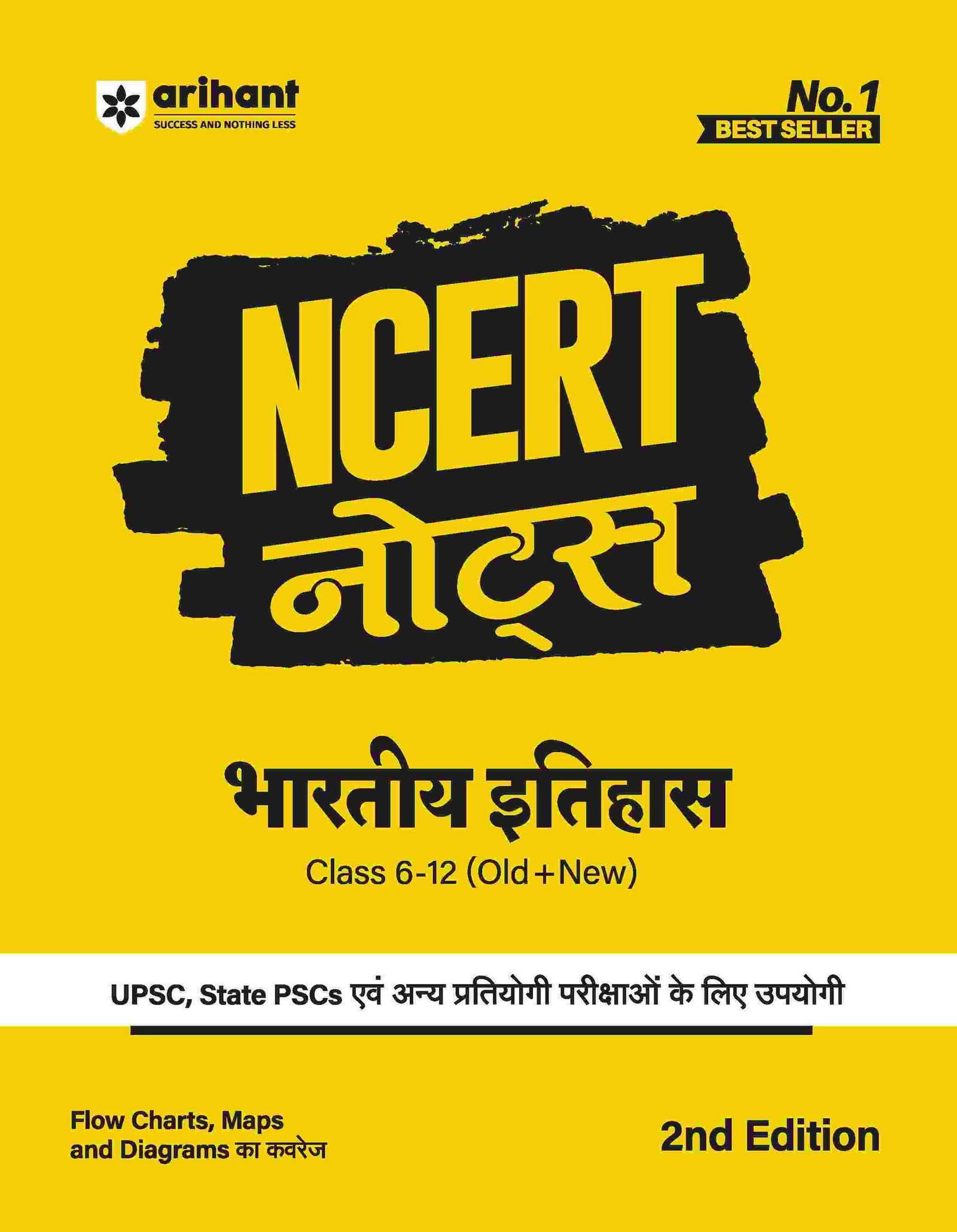 2d6ee46c2a6e71c4cbd9d0d0b696788f.jpg Arihant NCERT Notes Bhartiya Itihas Class 6-12 - Image 1