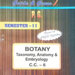 PG 2nd Semester Botany CC 6
