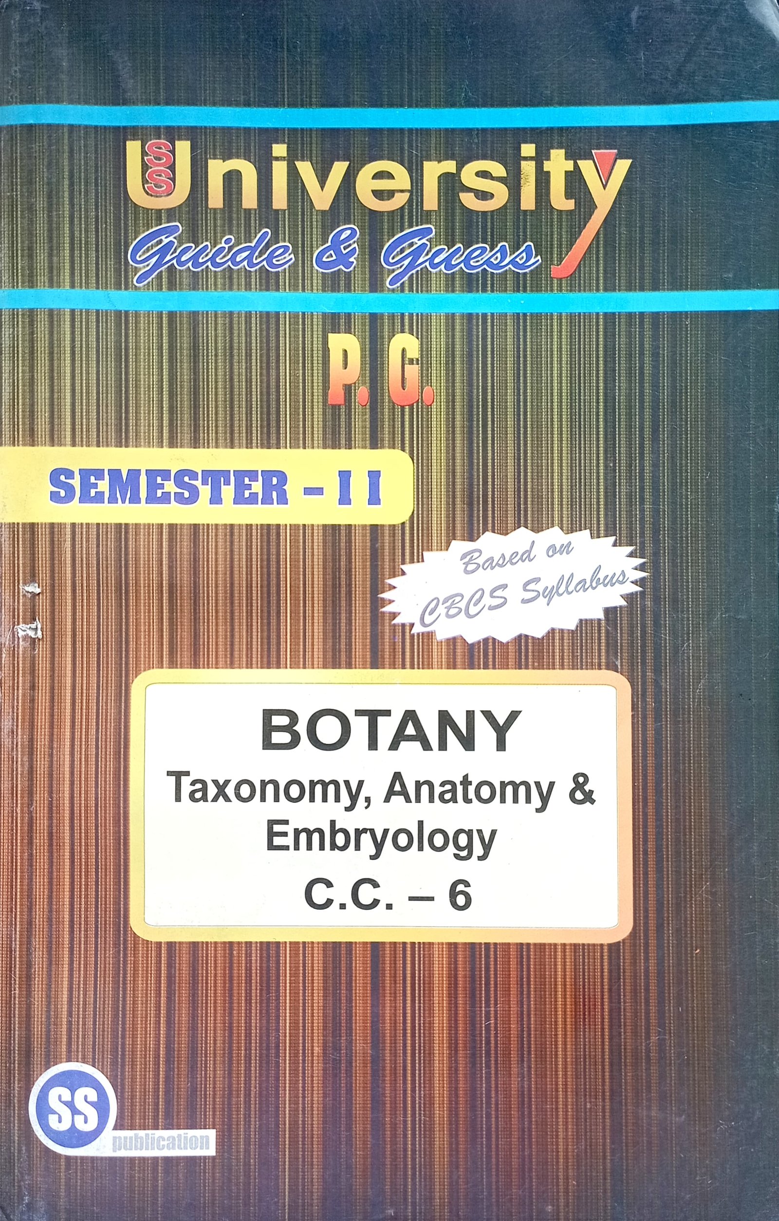 2de9109105d1f73f5fc8ed66ed96f0ae.jpg PG 2nd Semester Botany CC 6 - Image 1