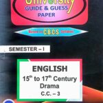 PG 1st Semester english cc3