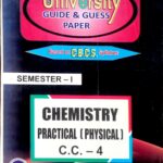 PG 1st Semester Chemistry CC 4