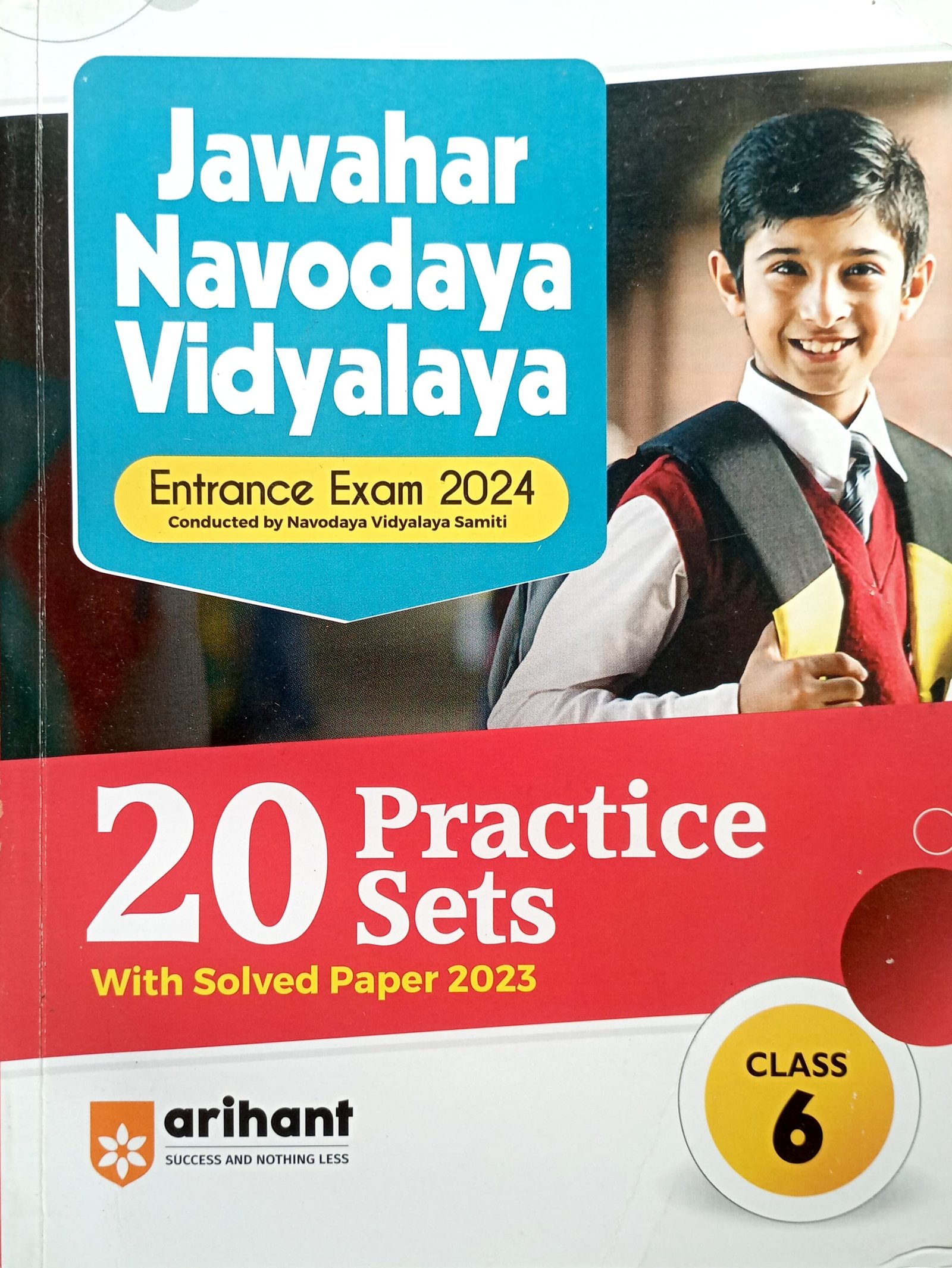 377e6d13af20960e7410a314636ef894.jpeg Arihant Jawahar Navodaya Vidyalaya Class 6th Practice Set G569 - Image 1