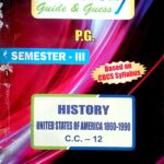 PG 3rd Semester History CC 12