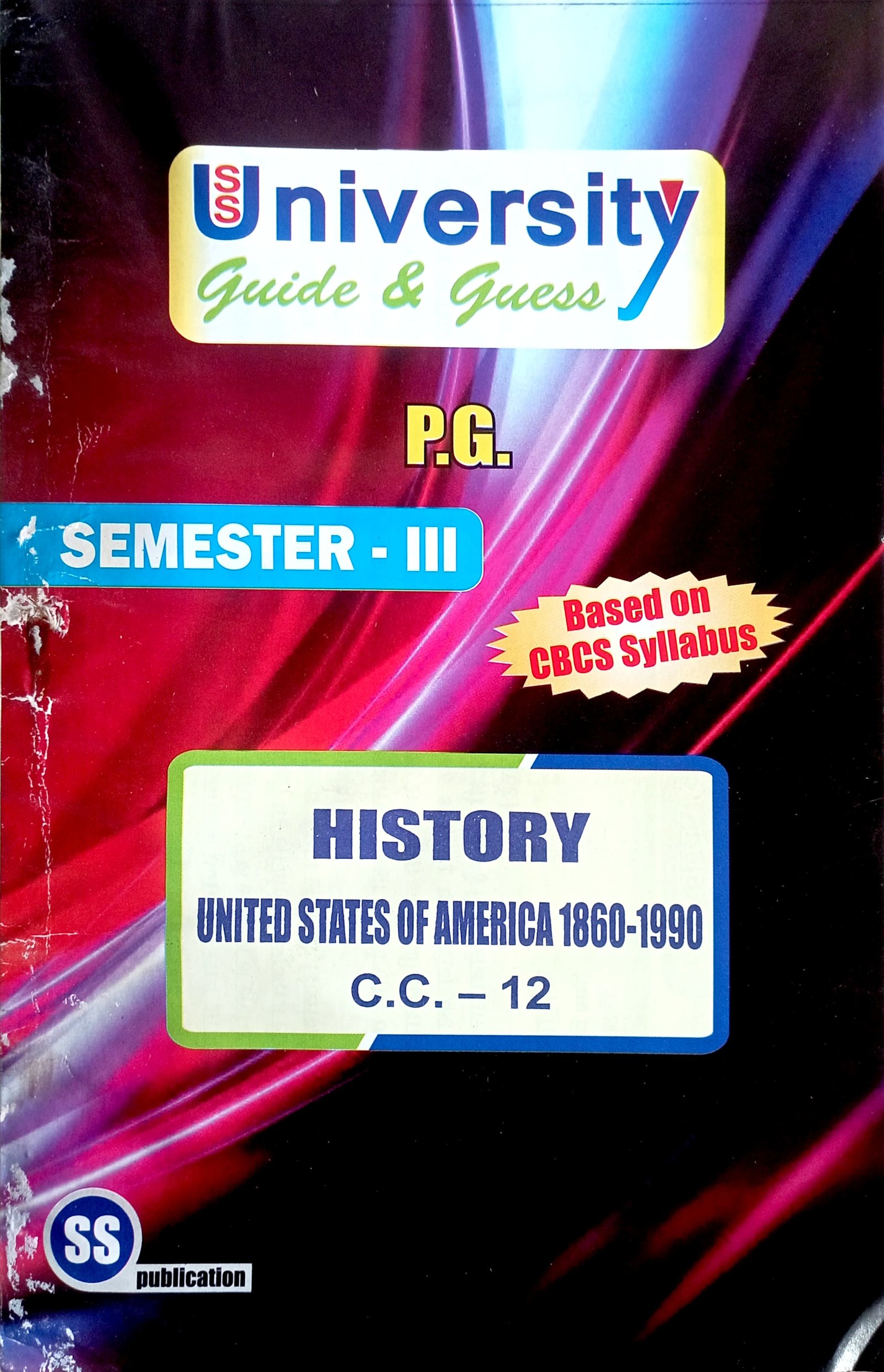 3be5b342629670d7d1bcc696d424155a.jpg PG 3rd Semester History CC 12 - Image 1