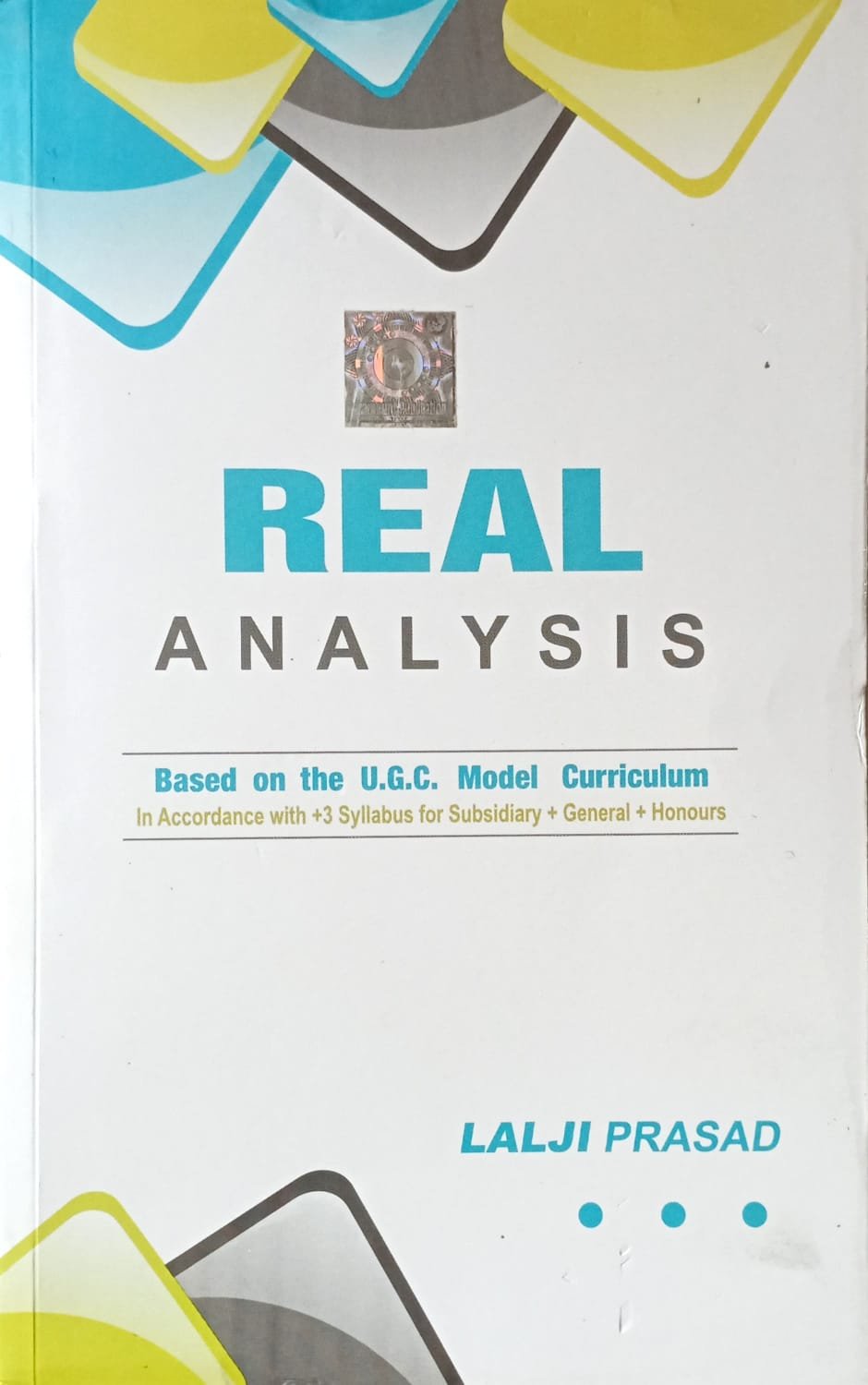 455a56e1cce58a4915f70824980adf84.jpeg Real Analysis Lalji Prasad - Image 1