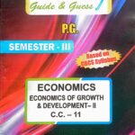 PG 3rd Semester Economics CC 11