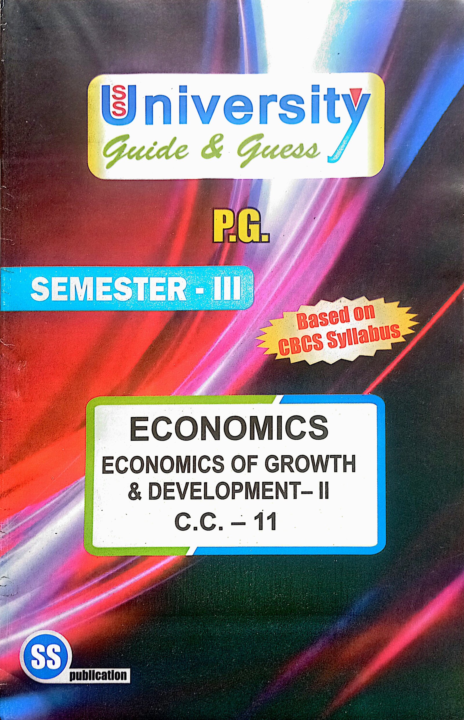 48282e87b8b8df87cdd945fec51cb7c2.jpg PG 3rd Semester Economics CC 11 - Image 1