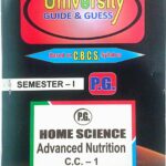 PG 1st Semester home science CC 1