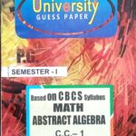 PG 1st Semester math CC 1