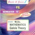 PG 4th Semester Math, Galois Theory