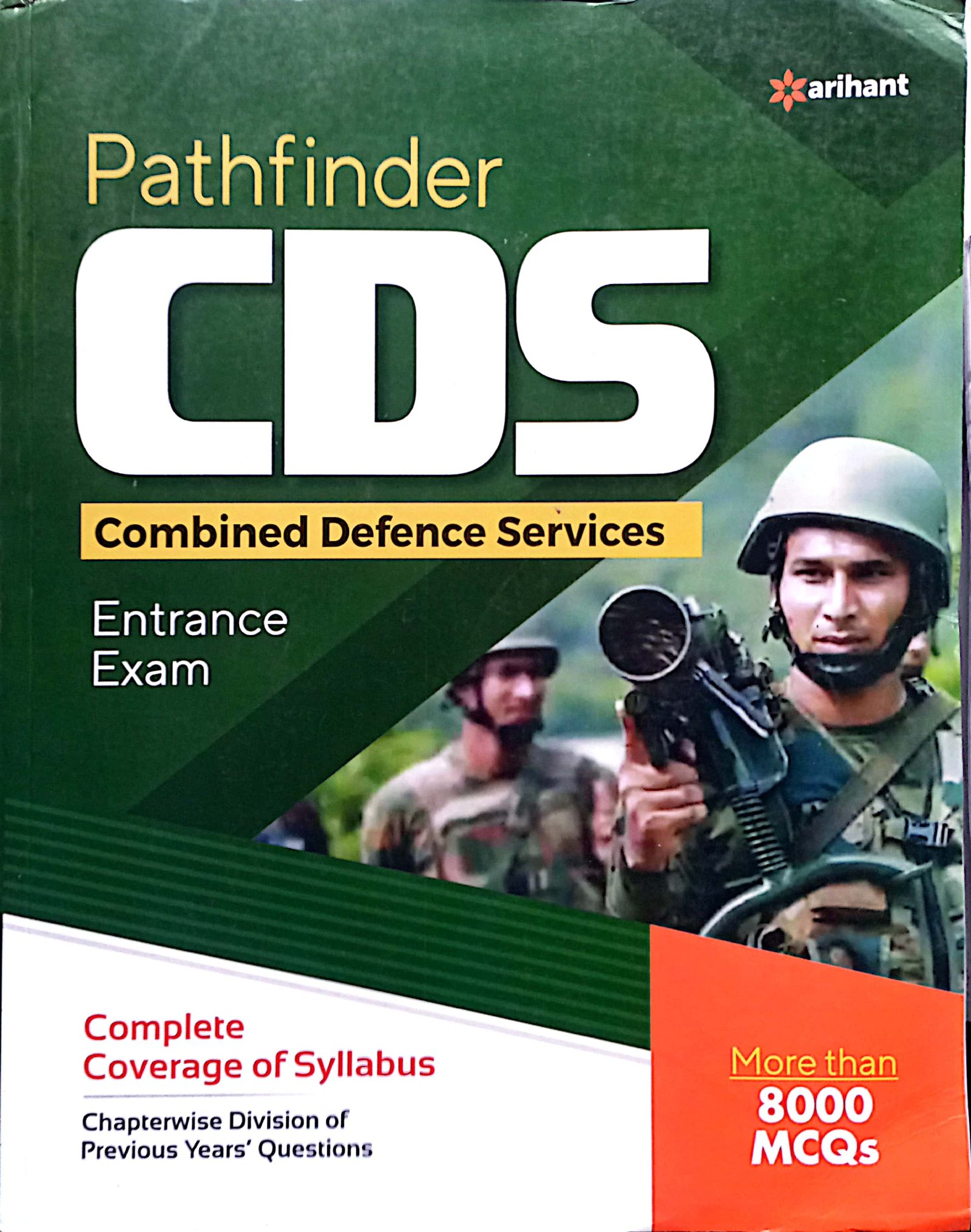 63d6105b6f2d900999f067dded7a7afa.jpeg Arihant Pathfinder CDS Entrance Exam in English D021 - Image 1