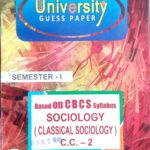 PG 1st Semester sociology CC 2