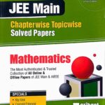 Arihant 22 years chapterwise, topicwise jee main solved paper Math C104