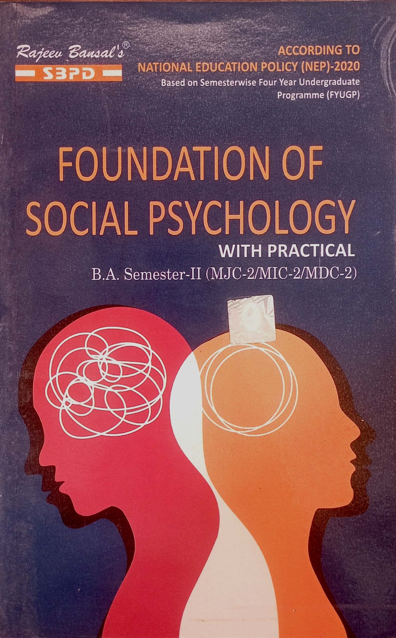 6c424322d9e9603df056f1cf43923847.jpg SBPD Foundation Of Social Psychology B.A Semester-2 (MJC/MIC/MDC-2) - Image 1