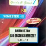 PG 3rd Semester Chemistry CC 13