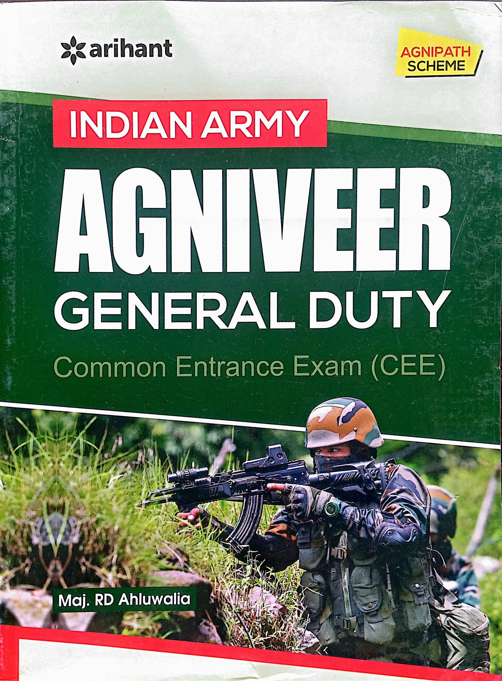 8109dbce3c8544b687fadb9a5f6f8a98.jpg Arihant Indian Army Agniveer GD Guide English D069 - Image 1