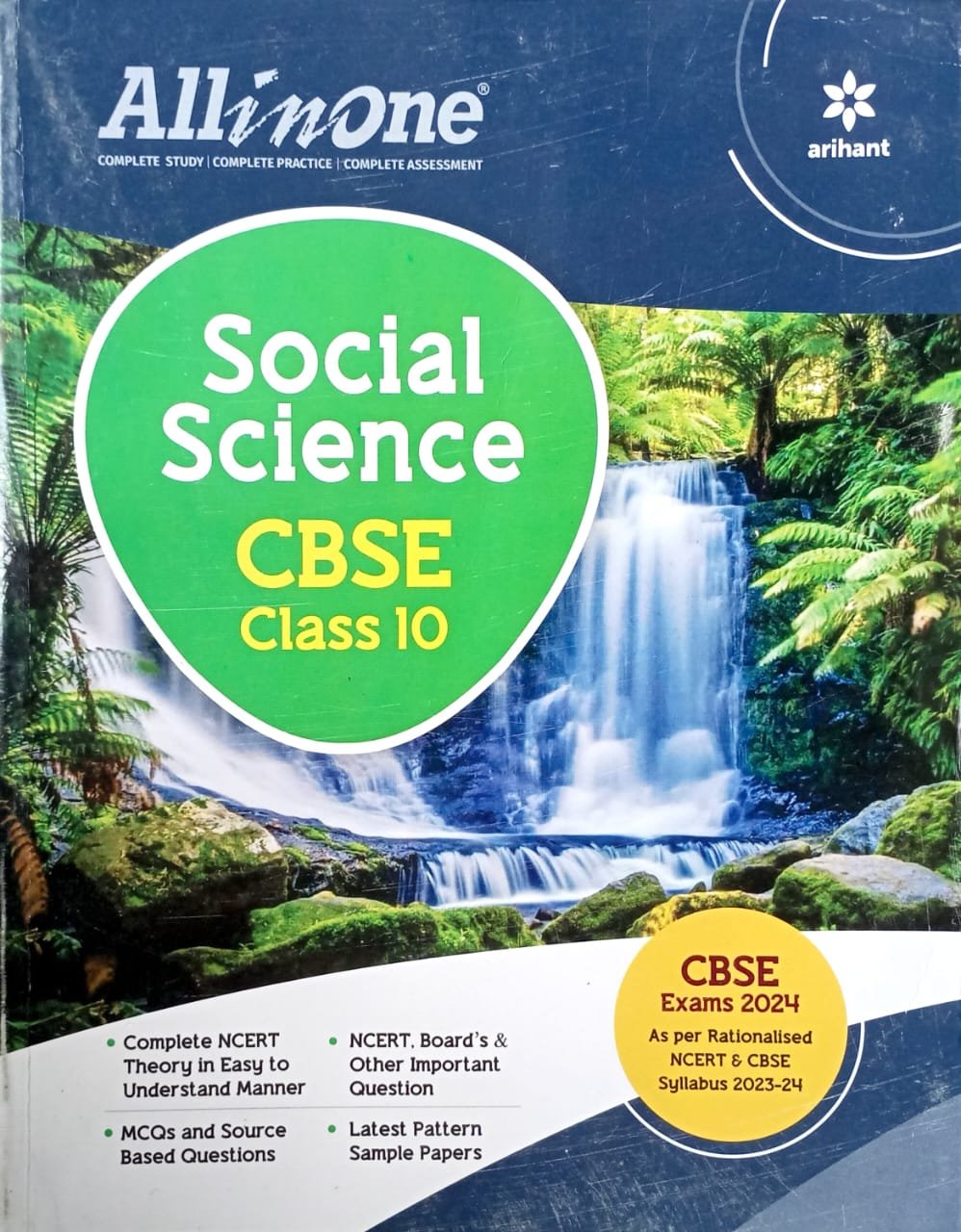 83bb0d33bea9889c692369b0d7230351.jpeg Arihant all in one Class 10 Social Science F954 - Image 1