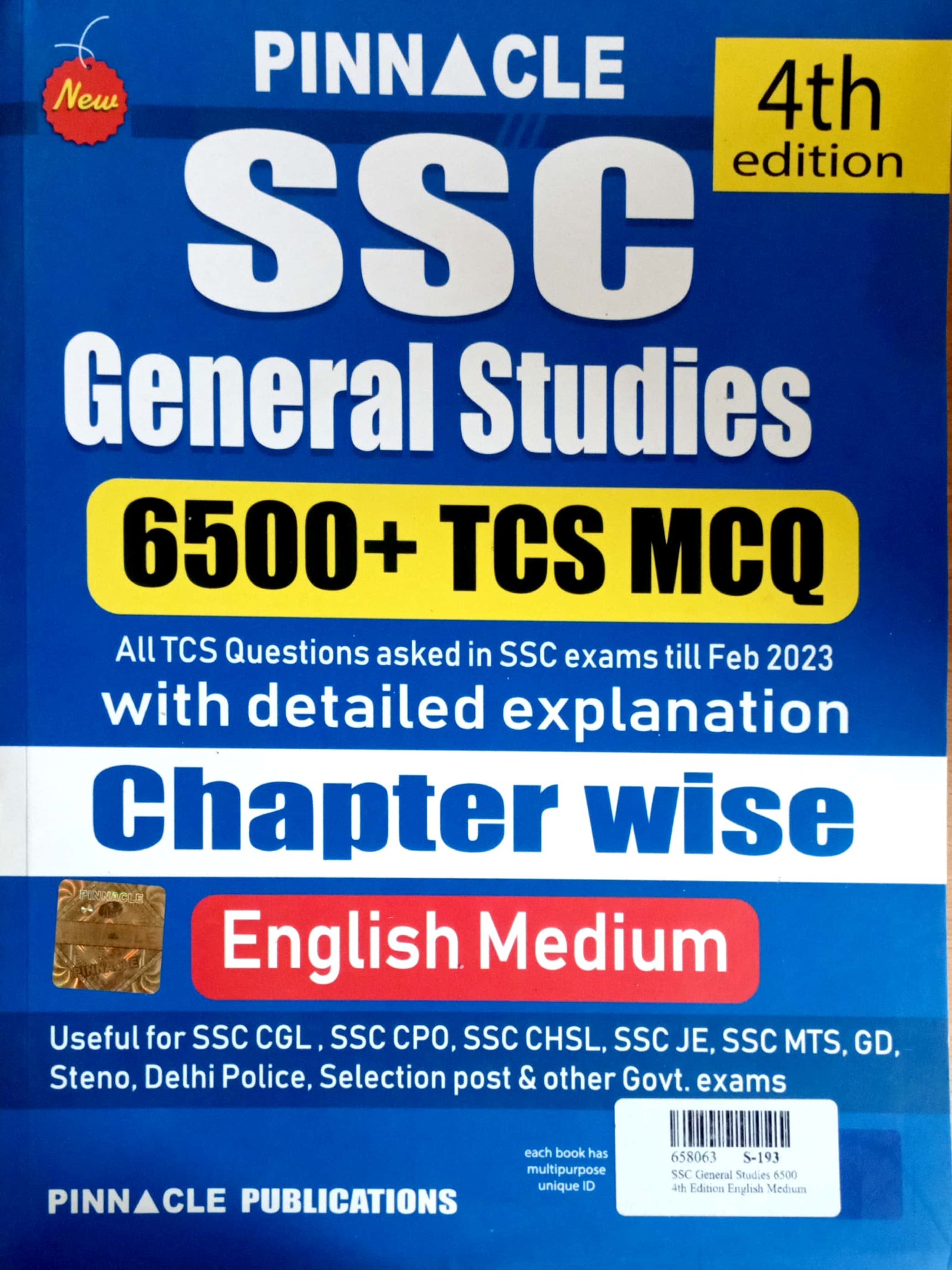 843cc69cc8424d90b628b4413ebb2dc1.jpeg Pinnacle SSC General studies 6500+ TCS MCQs Chapterwise - Image 1