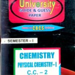 PG 1st Semester Chemistry CC 2