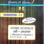 PG 2nd Semester Home Science CC 8