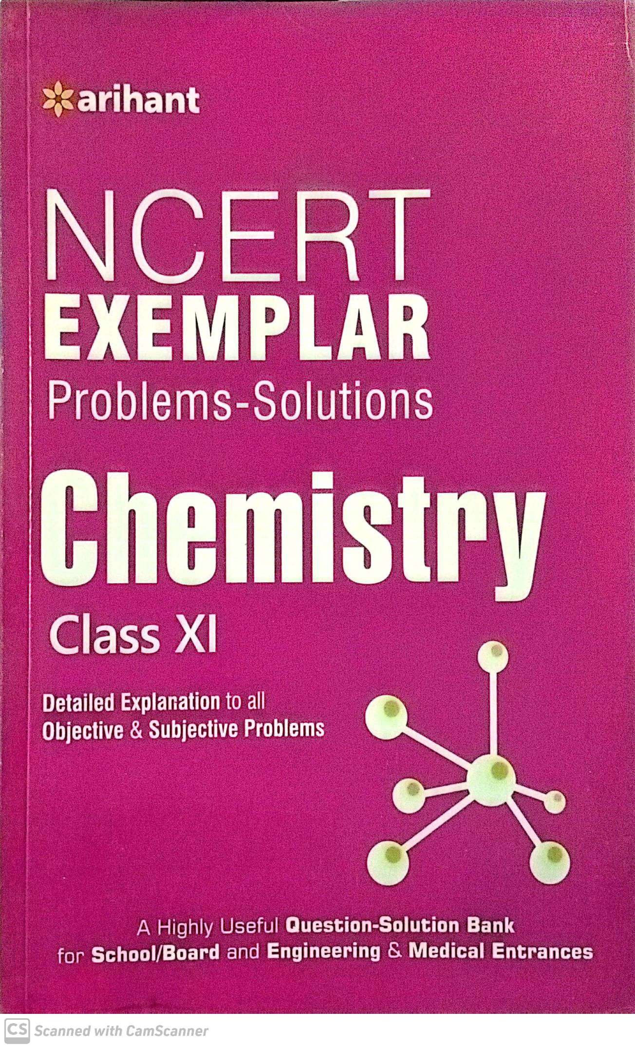 9e67ad4c3fbc6dd08ce60e27d454ad2f.jpg Arihant NCERT Exemplar Chemistry 11th F251 - Image 1
