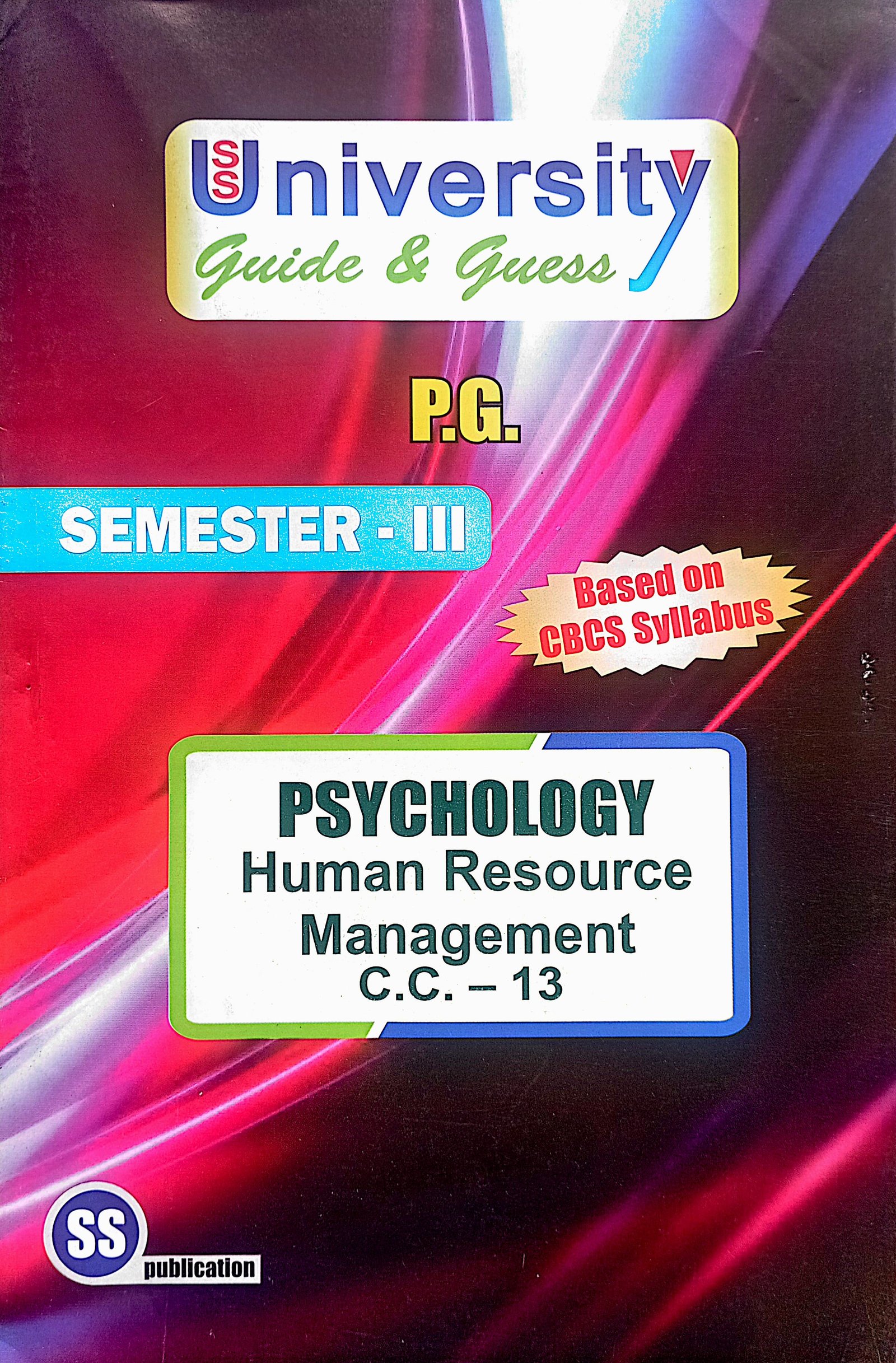 a17286bf27c03a7df92175758177456e.jpg PG 3rd Semester Psychology CC 13 - Image 1