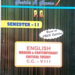 PG 2nd Semester English CC 8