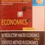 SBPD Eonomics B.A Semester 3 MJC 3 and 4