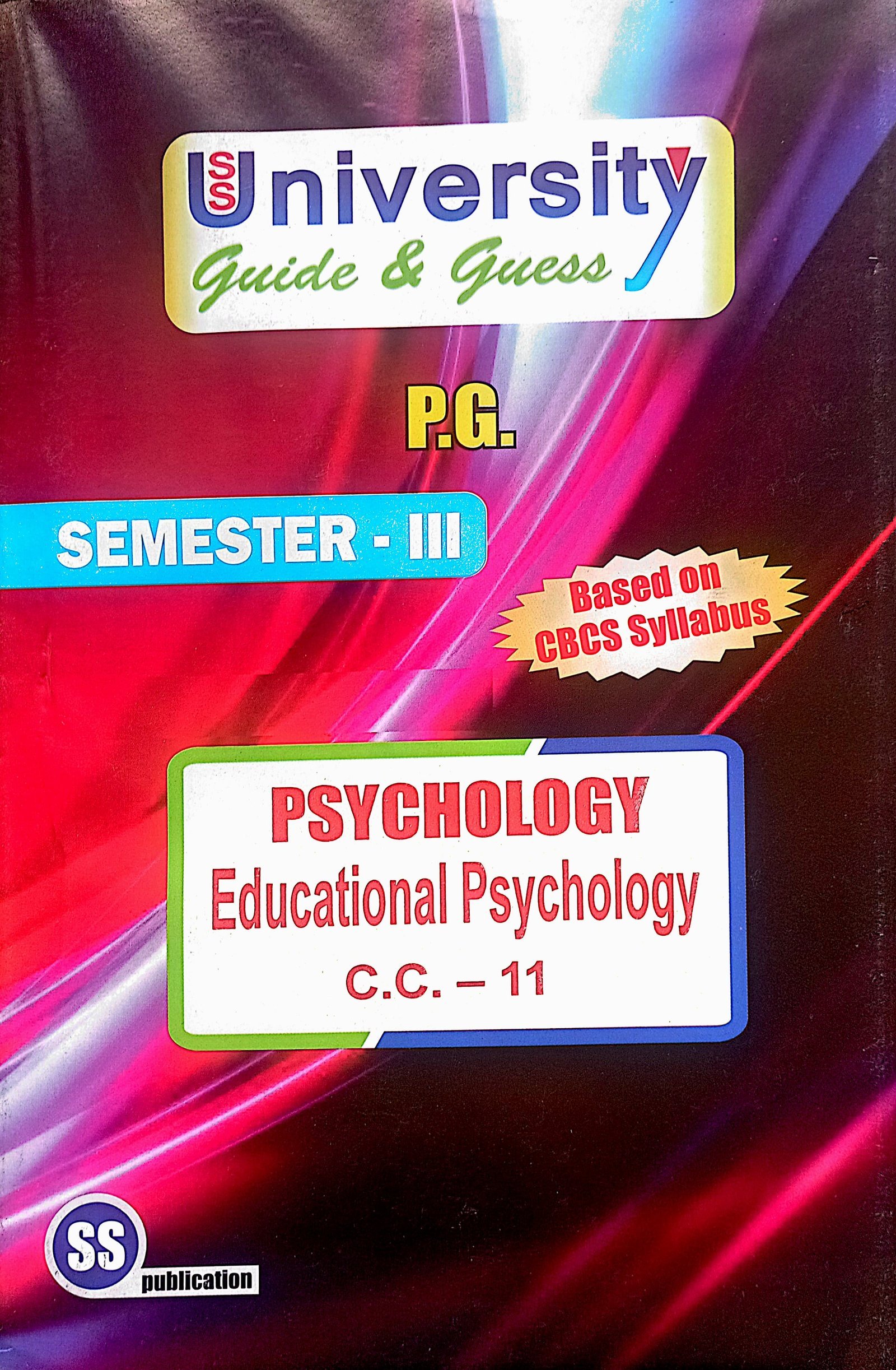 a730519fd37124ea14573bf10b7e0973.jpg PG 3rd Semester Psychology CC11 - Image 1