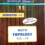 PG 2nd Semester Math CC 9