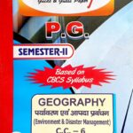 PG 2nd Semester Geography CC 6