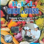 Jai B. Ed 2nd Year Method Home Science