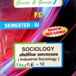 PG 3rd Semester Sociology CC 12