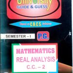 PG 1st Semester math CC 2