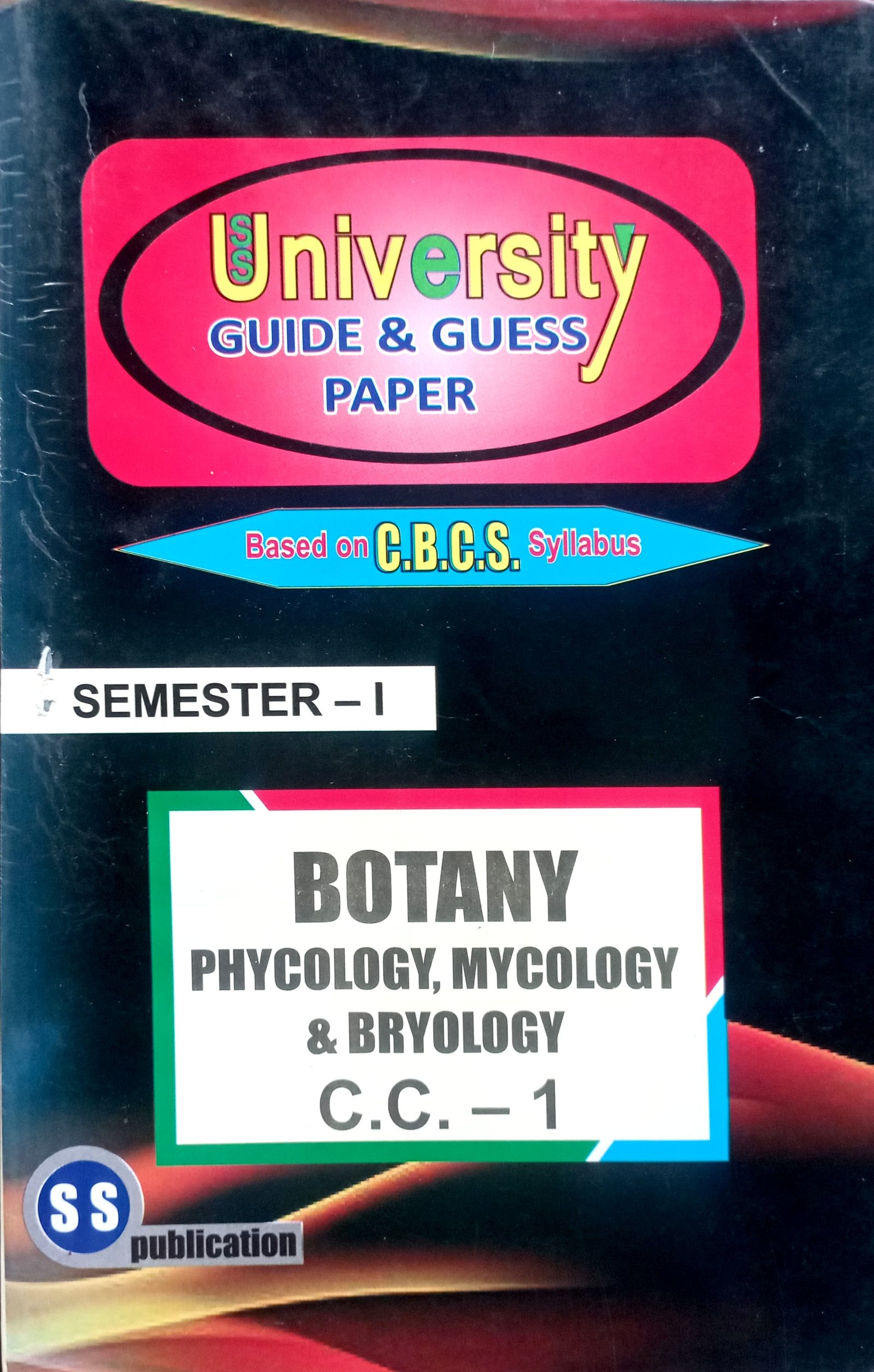 c468df45999382e719106fe46848140f.jpg PG 1st Semester botany CC 1 - Image 1