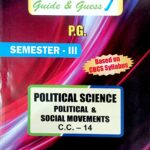 PG 3rd Semester Political Science CC 14
