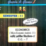 PG 2nd Semester Economics CC 7