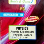 PG 3rd Semester Physics CC 10