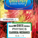 PG 1st Semester physics cc1
