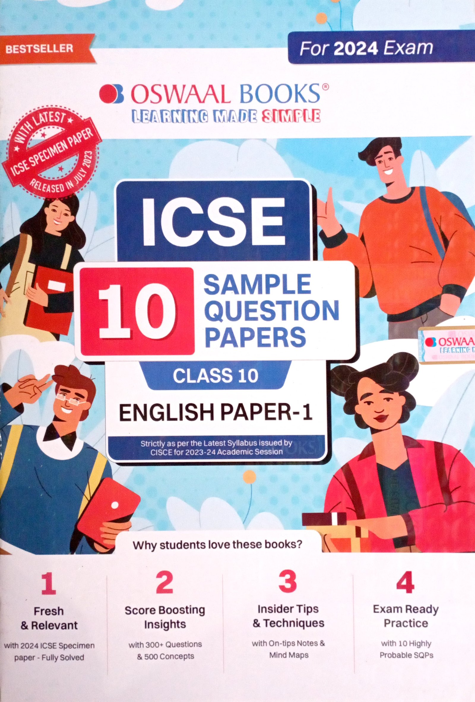 d43f04be54a585c2ac8cf9ea82cac29c.jpg Oswaal ICSE Sample paper Class 10 English Paper 1 - Image 1