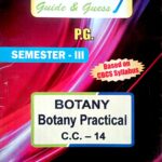 PG 3rd Semester Botany CC 14