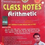 Rakesh yadav class notes Arithemetic