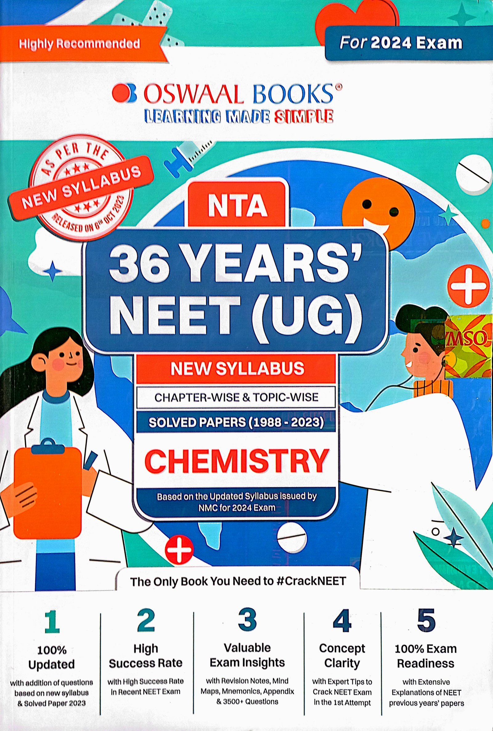 e12bd67dac49473531a8a5e577670f92.jpg Oswaal 36 Year's NEET Solved Papers Chemistry - Image 1
