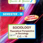 PG 3rd Semester Sociology CC 10